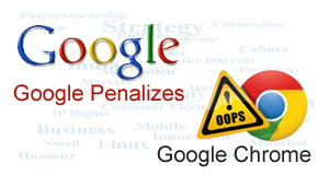 Google Penalizes Google Chrome Post Paid Links Fiasco- Loses SERPs For Top Keywords!