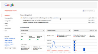 Google Webmaster Tools Revamps Navigation - Dashboard and Homepage Google Webmaster Tools Revamps Navigation - Dashboard and Homepage