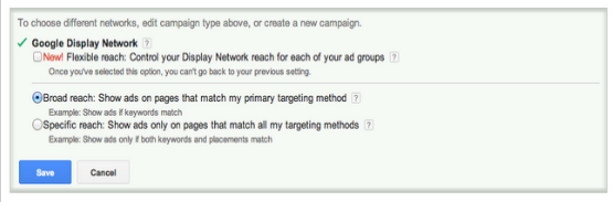‘Flexible Reach’ Targeting Added to Google Display Network!