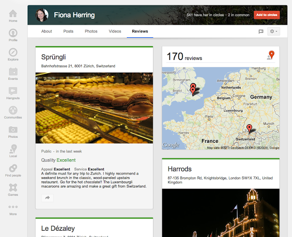 Google+ Launches Updated Profile Pages!