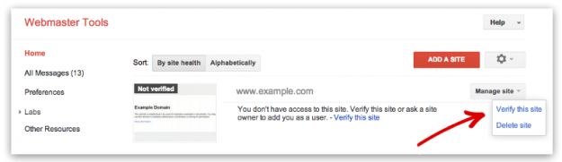 Use Google Tag Manager to Verify your Website on Webmaster Tools!