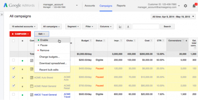 Google AdWords Brings Major Improvements To My Client Center!