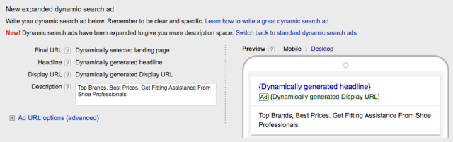 Improved Google AdWords Dynamic Search Ads With Page Feeds, Expanded Ads and Quality Enhancements