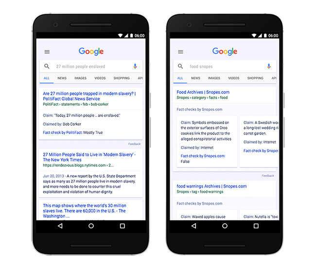 Google Fact Check Expanded To Google Search and News Globally