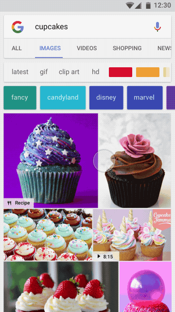 Google Adds Badges On Image Search For Recipes, Videos Products, And Animated GIFs