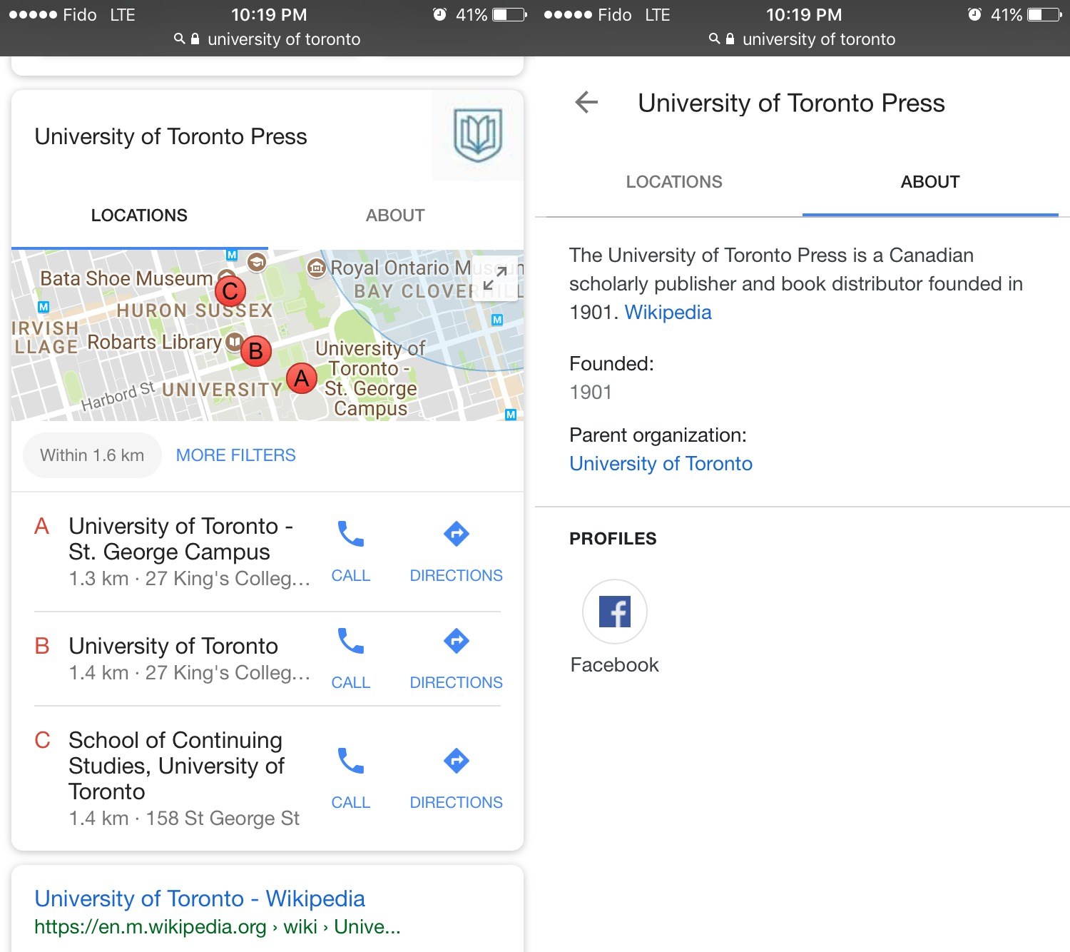 Google Merges Knowledge Graph Panel and the Local Panel