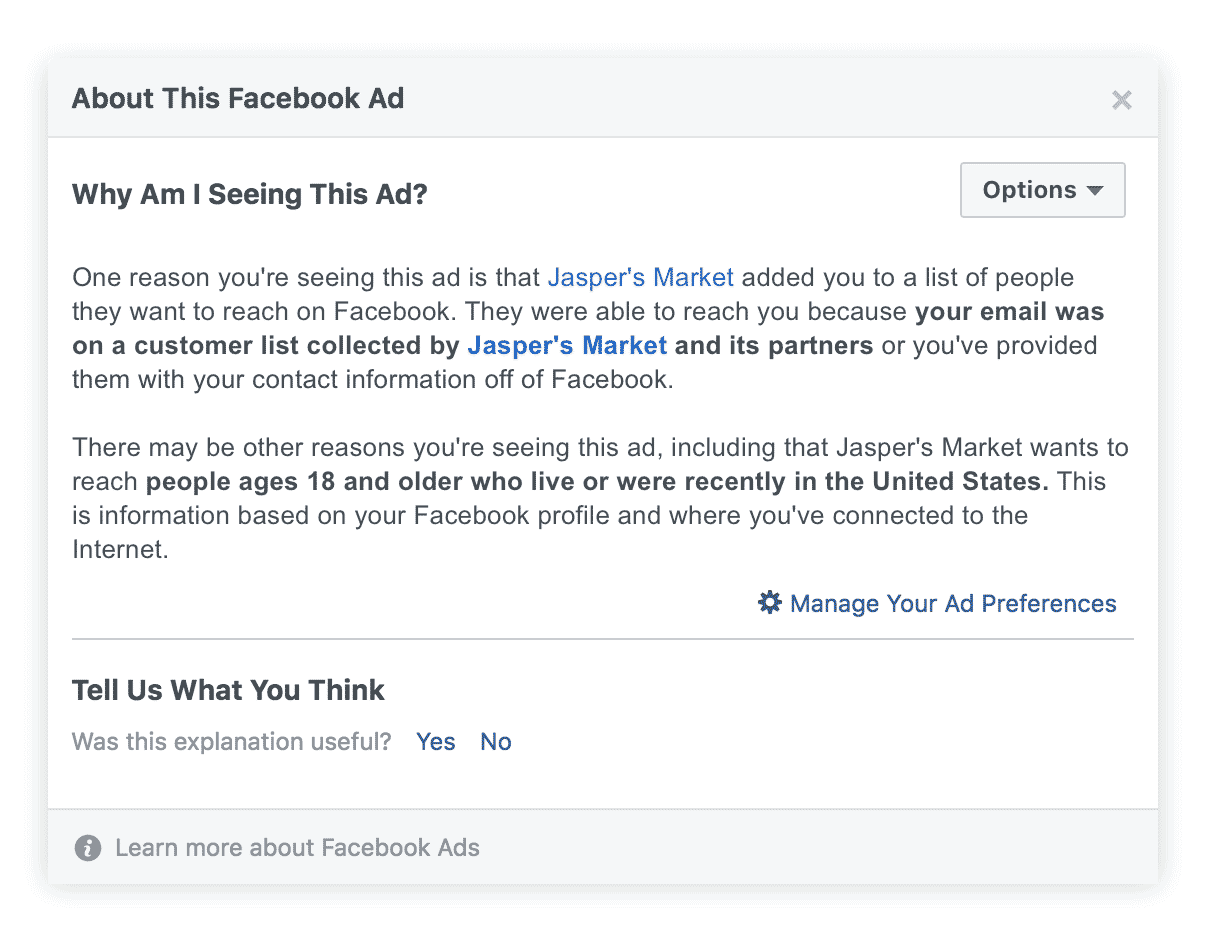 Facebook Introduces New Custom Audience Requirements Focused On Transparency!