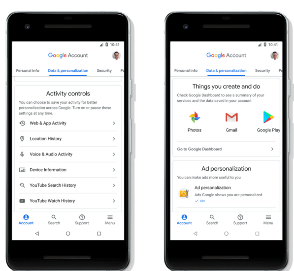 Google Launches Updates to Provide Users Easier Access to Privacy Controls