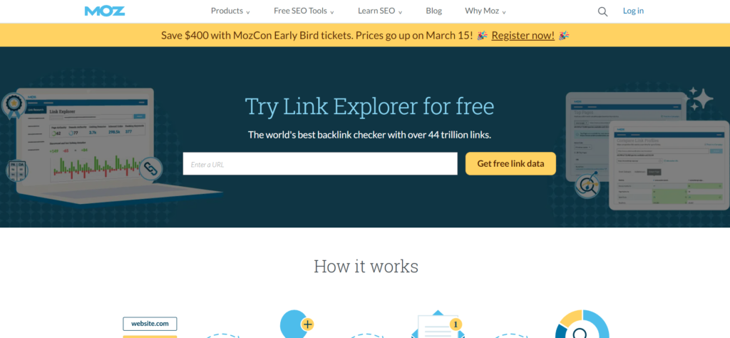 Moz Link Explorer