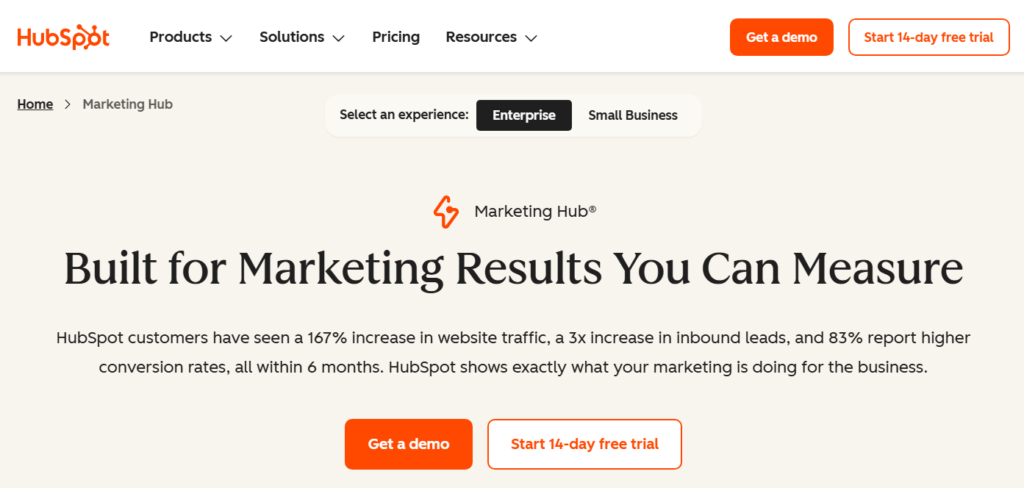 HubSpot Marketing Hub